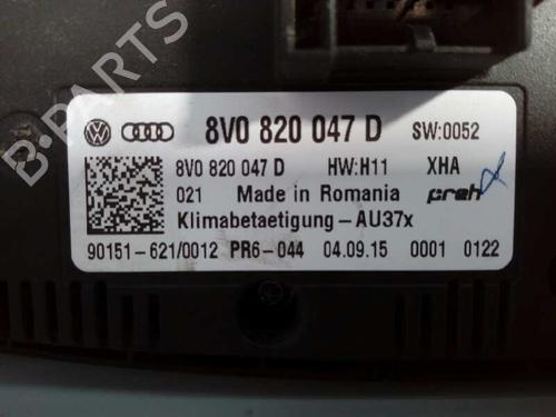 Climate control AUDI A3 (8V1, 8VK) 1.6 TDI | BP2785583I5 