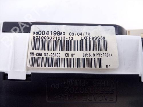 Instrument cluster PEUGEOT 508 I (8D_)  | BP19272415C47 