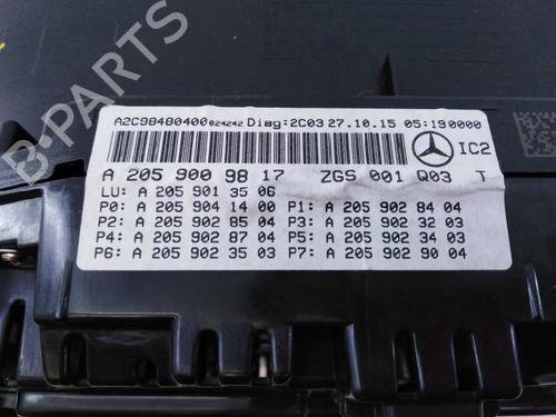 Instrument cluster MERCEDES-BENZ GLC (X253)  | BP7165164C47 