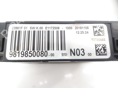 Fuse box PEUGEOT 208 I (CA_, CC_) 1.5 BlueHDI 100 | BP9278209E1 