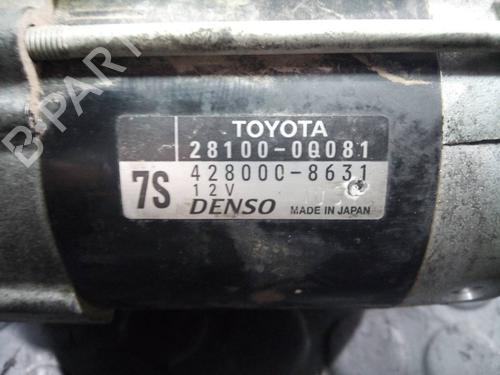 Starter TOYOTA YARIS (_P13_) 1.0 (KSP130_, KSP130) | BP10635331M8 