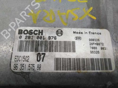 Engine control unit (ECU) CITROËN XSARA (N1) 2.0 HDi 90 | BP6115383M57 