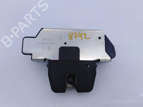 Used Tailgate lock PEUGEOT 2008 I (CU_) [2013-2025]  7643644