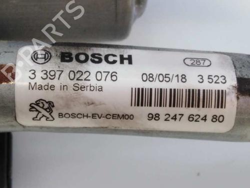 Front wiper motor PEUGEOT 3008 II SUV (MC_, MR_, MJ_, M4_) 1.5 BlueHDi 130 | BP6698587M29 
