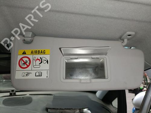 Used Right sun visor Right sun visor OPEL CORSA E (X15) 1.3 CDTI (08, 68) (95 hp) 40010224 40010224