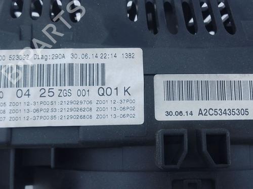 Instrument cluster MERCEDES-BENZ E-CLASS T-Model (S212) E 200 CDI / BlueTEC (212.205, 212.206) | BP29888332C47