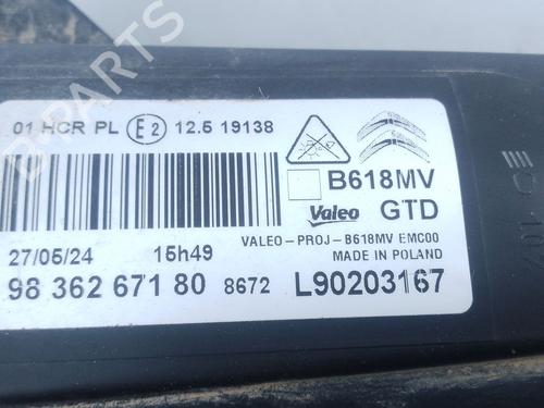 Left headlight CITROËN C3 III (SX) 1.5 BlueHDi 100 (SXYHYP, SXYHTU) | BP30684562C28 