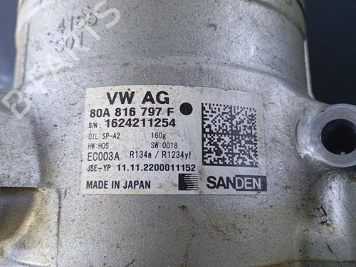 AC compressor AUDI Q5 Sportback (FYT) 45 TFSI Mild Hybrid quattro | BP28142183M34 