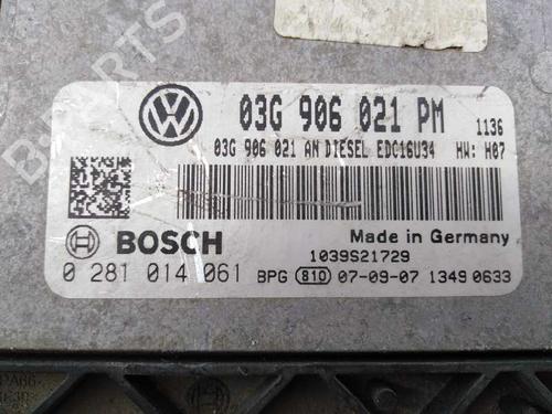 Engine control unit (ECU) VW GOLF V (1K1)  | BP7064285M57 