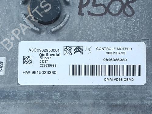 Engine control unit (ECU) PEUGEOT 508 II (FB_, FH_, F3_) PureTech 130 (FBHNSR) | BP28097777M57 