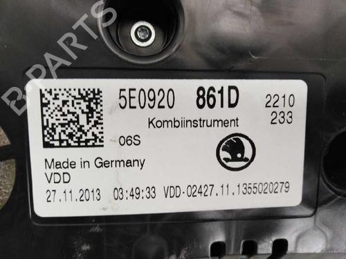 Instrument cluster SKODA OCTAVIA III (5E3, NL3, NR3) 2.0 TDI | BP5572435C47 