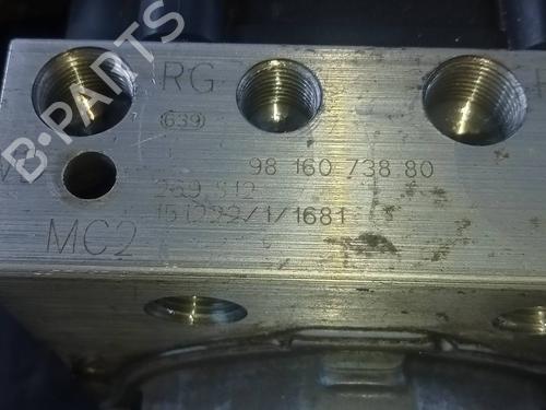 ABS pump PEUGEOT 308 II (LB_, LP_, LW_, LH_, L3_) 1.6 BlueHDi 120 | BP19310361M43 