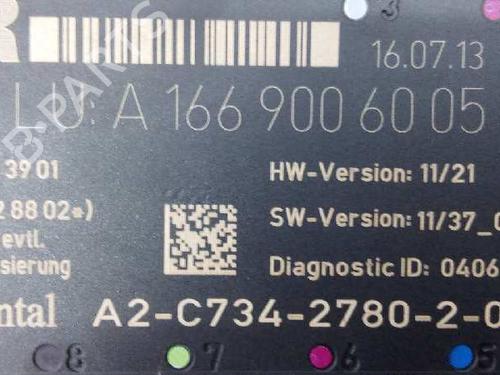 Electronic module MERCEDES-BENZ A-CLASS (W176) A 180 CDI (176.000) | BP4950468M83 