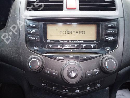 Used Radio Radio HONDA ACCORD VII (CL, CN) 2.2 i-CTDi (CN1) (140 hp) 38593648 38593648