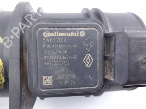 Mass air flow sensor RENAULT KANGOO / GRAND KANGOO II (KW0/1_) 1.5 dCi 85 (KW0K, KW0L, KW0B) | BP8670557M95 