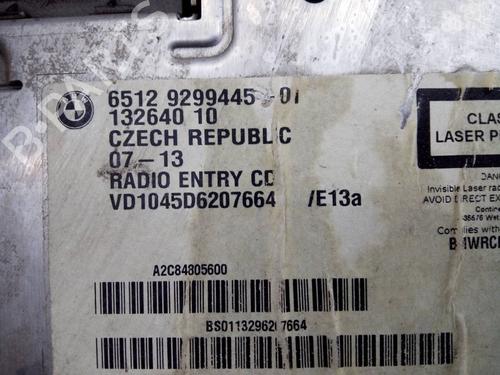 Radio BMW 1 Coupe (E82) 118 d | BP12492815E6 