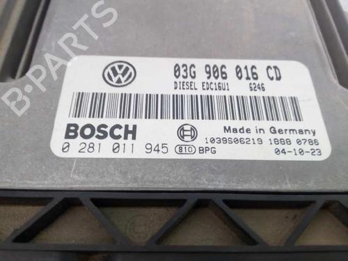 Engine control unit (ECU) VW TOURAN (1T1, 1T2) 1.9 TDI | BP3511501M57 