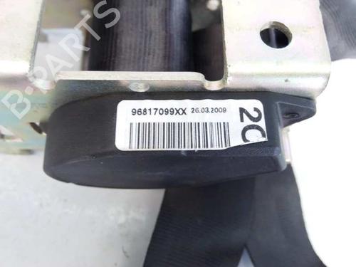 Rear center seatbelt CITROËN C3 Picasso (SH_)  | BP8719964I27 