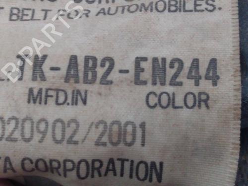 Front right seatbelt MITSUBISHI PAJERO III (V7_W, V6_W)  | BP10305096I25 