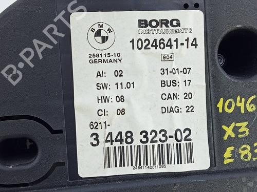 Instrument cluster BMW X3 (E83) 2.0 d | BP10549098C47 