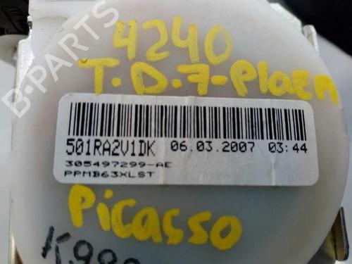 Rear right seatbelt CITROËN C4 Picasso I MPV (UD_)  | BP6619523I28 