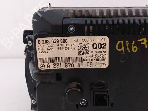 Electronic module MERCEDES-BENZ S-CLASS (W221, V221) S 320 CDI 4-matic (221.080, 221.180) | BP8214960M83 
