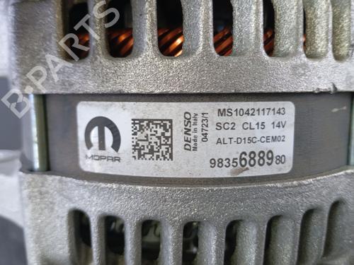 Alternator CITROËN C4 III (BA_, BB_, BC_)  | BP27359109M7