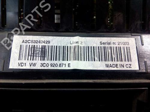 Compteur de vitesse VW PASSAT B6 (3C2)  | BP1522692C47 