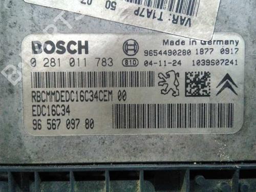 Engine control unit (ECU) PEUGEOT 206 Hatchback (2A/C) 1.4 HDi eco 70 | BP4693789M57 