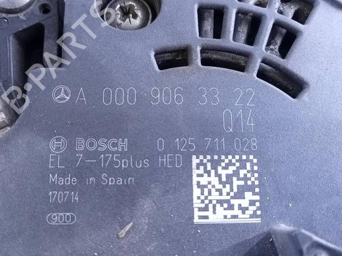 Alternator MERCEDES-BENZ A-CLASS (W176)  | BP16672868M7 