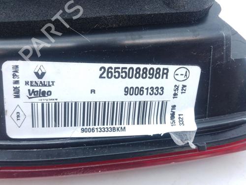 Right tailgate light RENAULT KADJAR (HA_, HL_) 1.5 dCi 110 (HLA3) | BP32090468C80