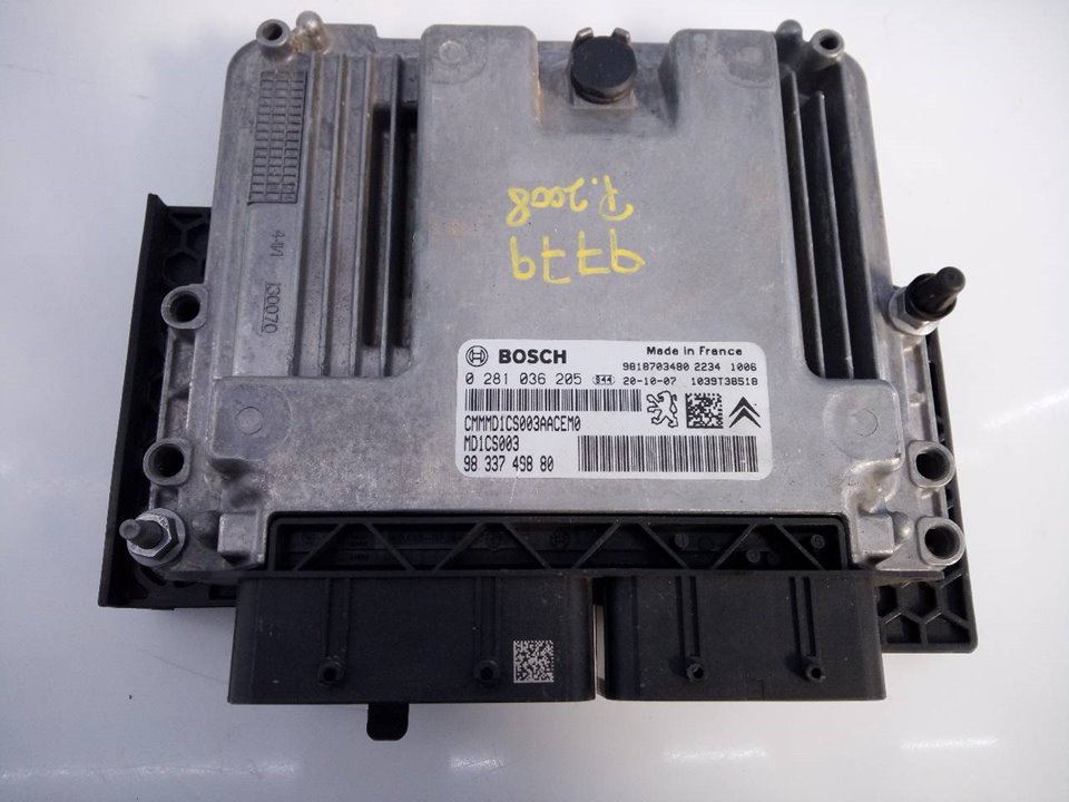 Engine control unit (ECU) PEUGEOT 2008 II (UD_, US_, UY_, UJ_, UR_ 