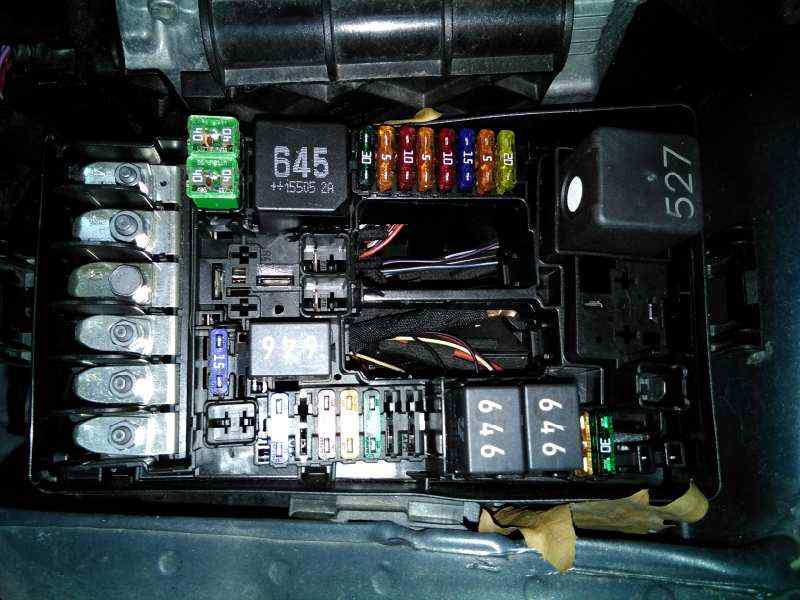 Fuse box VW TOURAN (5T1) 2.0 TDI 6251401 | B-Parts