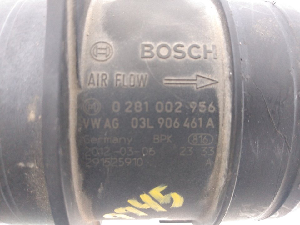 Mass air flow sensor AUDI A5 (8T3) 2.0 TDI 9446884 BParts