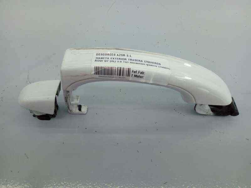 Rear Left Exterior Door Handle Audi Q7 4lb 3 0 Tdi Quattro 4l0837205gru E2 A1 3 7 B Parts