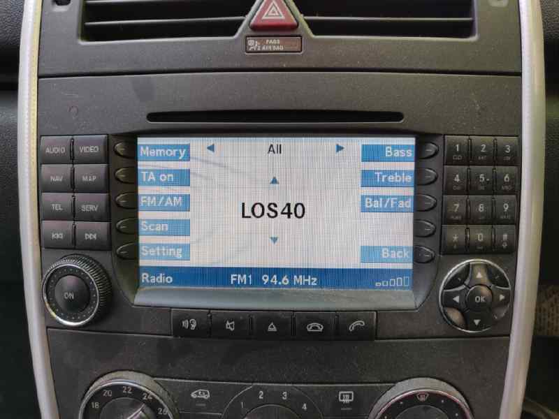 Radio Mercedes Benz A Class W169 A 200 Cdi 169 008 169 308 B Parts