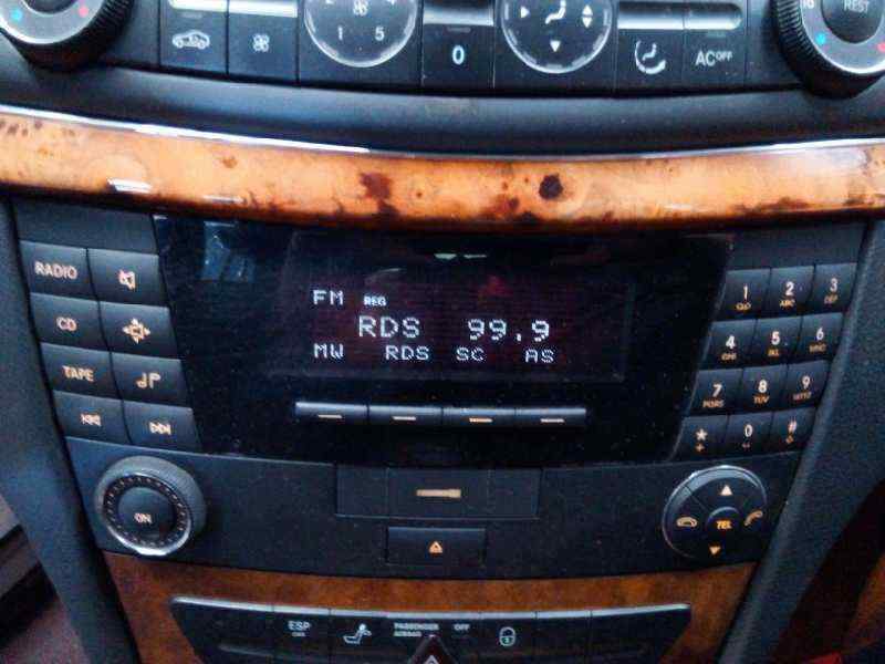 Supervivencia Satisfacer anfitrión radio original mercedes w211