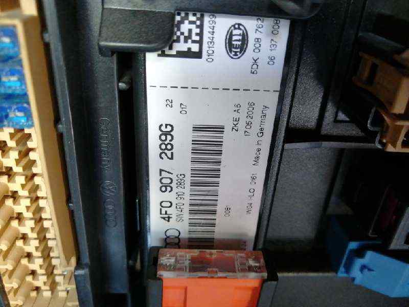 Fuse box AUDI A6 C6 (4F2) 2.0 TDI 4978295 BParts