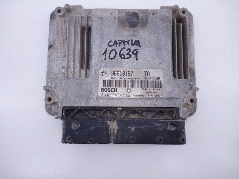 Engine control unit (ECU) CHEVROLET CAPTIVA (C100, C140) 2.0