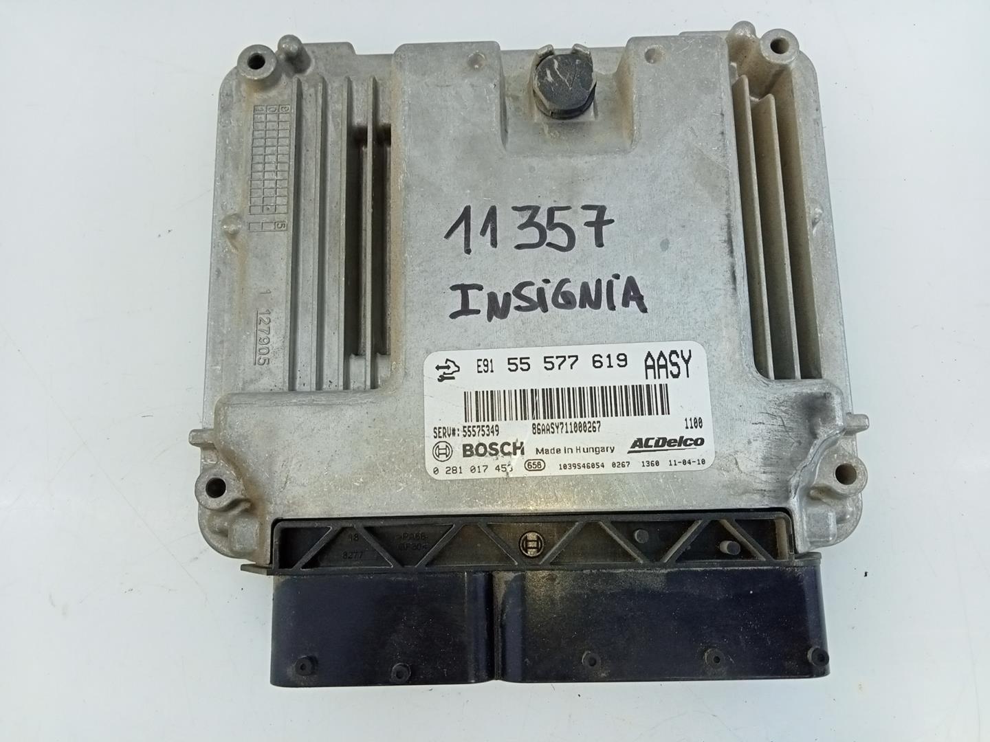 Engine control unit (ECU) OPEL INSIGNIA A (G09) 2.0 CDTI (68 
