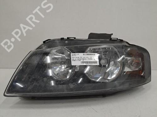 Left headlight AUDI A3 Sportback (8PA) 2.0 TFSI quattro | BP28407418C28 