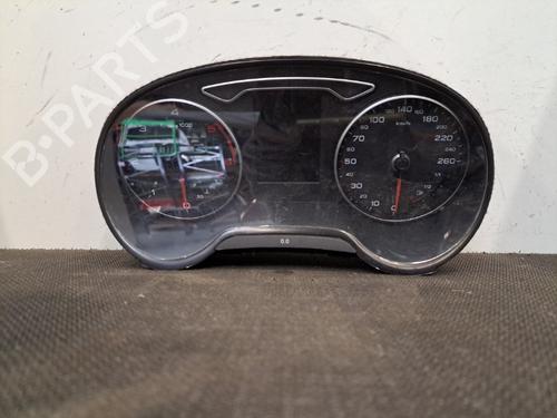 Used Instrument cluster AUDI A3 Sportback (8VA, 8VF) 2.0 TDI (150 hp) 28409819
