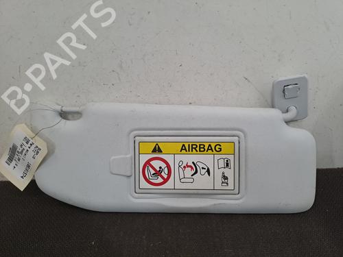 Used Right sun visor Right sun visor PEUGEOT 208 I (CA_, CC_) 1.6 HDi (92 hp) 28409112 28409112
