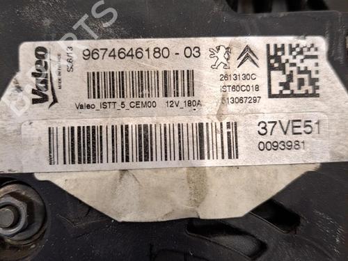 Generator CITROËN C4 Picasso II 1.6 HDi / BlueHDi 115 (115 hp) 29129509