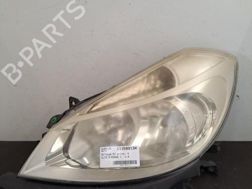 Faro izquierdo RENAULT CLIO III (BR0/1, CR0/1) 1.4 16V (98 hp) 30457486