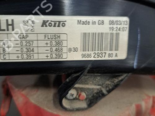 Left taillight PEUGEOT 508 I (8D_) 2.0 HDi | BP28409481C34