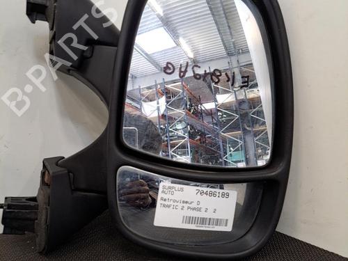 Right mirror RENAULT TRAFIC II Bus (JL) 2.0 dCi 90 (JL00, JL01, JL0H, JL0M, JL0P, JL0S) | BP28408375C27 