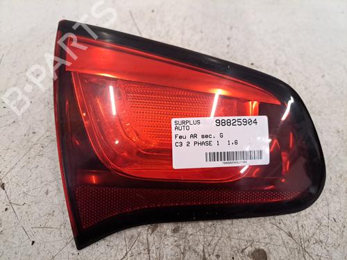 Venstre baglygte bagklap CITROËN C3 II (SC_) 1.6 HDi 90 (90 hp) 28403583