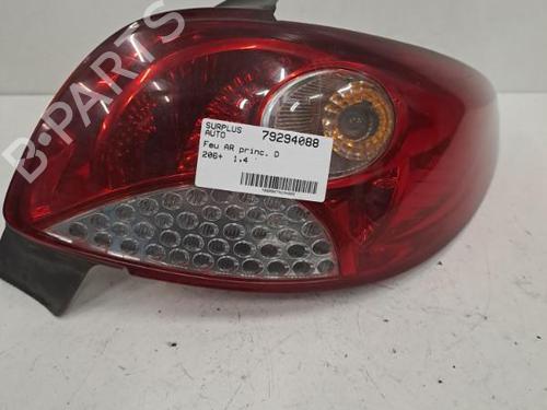 Right taillight PEUGEOT 206+ (2L_, 2M_) 1.4 HDi eco 70 | BP28390856C35 