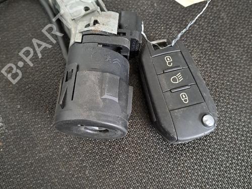 Used Ignition barrel PEUGEOT 208 I (CA_, CC_) 1.4 HDi (68 hp) 28390039